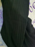 妮曼琪 针织半身裙女春秋季2023年新款毛线中长款春秋显瘦包臀裙子 黑色 均码（80-140斤） 实拍图