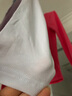 艾路丝婷长袖T恤女新款春秋装韩版休闲修身纯色打底衫体恤TX3689 白色 XL 实拍图