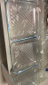 菲内克斯（fenix）钢化玻璃圆形托盘条纹玻璃烤盘水果盘子微波炉烤箱专用 10英寸方形 实拍图