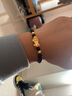 庆怡黄金貔貅手链男士 999足金转运珠黑玛瑙金珠手串 送爸爸生日礼物 6mm黑玛瑙1貔貅2金珠 约1.5g 实拍图