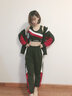 柯帛瑜伽服女套装季健身房运动服新款长袖上衣跑步女时尚显瘦健身衣 2012四件套 L 实拍图