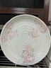 美浓烧 日本进口陶瓷 樱花陶瓷餐具米饭碗 家用日式蒸鱼 9.5英寸平盘【24.2CM*2.7CM】 实拍图