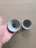 易信 金刚釉汝窑开片茶漏套装过滤器过滤网茶渣网茶漏架功夫茶道零配件托架 汝窑 实拍图