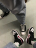 耐克（NIKE）板鞋aj1男鞋夏季中帮运动轻便耐磨透气舒适休闲篮球鞋子【潮】 DD1649-001 黑白熊猫 42 实拍图