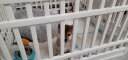 爱丽思（IRIS）狗围栏宠物狗栅栏室内隔离门折叠可拆卸狗笼子大型犬中小型犬护栏 有门6片装 抹茶色 M-中型 实拍图