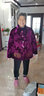 安贞雪中老年女装妈妈装冬装棉服冬季老年人女士喜庆老奶奶装棉衣LY367 紫色套装 4XL 建议130-145斤 实拍图