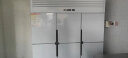 德玛仕（DEMASHI）六门冰箱商用 立式高身六门冰柜 -20℃六开门厨房冰箱 六门-BCD-1300A-1D（全冷冻）【工程款】 实拍图