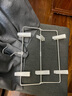 MUJI MUJI 铝制衣架 裤/裙用 裙夹裤夹晾衣夹衣架子 3层长35*宽3*高38.5cm 实拍图