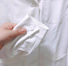 乾朗长袖白大褂诊所医学生化学实验工作服女美容院食品车间白大衣 实拍图
