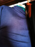AMIIAmii极简休闲时尚毛针织衫女秋季新款直筒高领显瘦百搭打底衫 墨蓝 160/84A/M 晒单实拍图