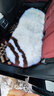 百冉皮毛一体冬季纯羊毛汽车坐垫长毛无靠背座垫真毛车垫单片方垫毛垫 三件套白色 其他车型留言车型(95%车型可用) 实拍图