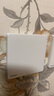 西门子（SIEMENS）开关插座 哑光大板 强电墙面86型墙壁开关 灵煜系列雾沙白 16A一开双控开关 实拍图