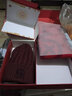 瑜妃记桑蚕丝拉绒围巾女秋冬季保暖加厚围脖红围巾重阳礼盒老人祝寿礼物 福字款 实拍图