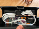 TOSWIM拓胜泳镜 防水防雾游泳眼镜高清近视男女大框游泳镜 鱼肚白700度 实拍图