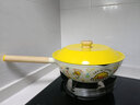 炊大皇小黄鸭炒锅不粘锅少油烟家用平底炒菜锅电磁炉燃气灶通用锅具 小黄鸭炒锅 30cm 实拍图