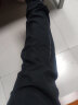 安踏男裤运动裤男士春秋冬季款休闲保暖束脚长裤篮球卫裤跑步健身裤子 -3基础黑【冰丝速干直筒裤】 S (165) 适合90-100斤 实拍图