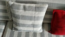 馥·家纺 四季通用沙发垫布艺棉防滑粗布棉麻沙发坐垫客厅简约现代定制 纽约灰 抱枕套43*43cm单条装 实拍图