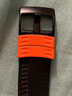 钟米Suunto松拓9硅胶表带spartan wrist hr极速Baro颂拓斯巴达替换带 橙色 实拍图