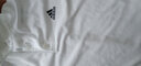 阿迪达斯（adidas）POLO衫男装 夏季新款运动服网球服休闲半袖速干透气短袖T恤男 HR8729/梭织/白色/主图款 L 实拍图