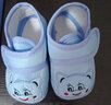 拉米奇骐婴儿学步鞋0-1岁宝宝鞋子春秋季夏款单鞋6—12个月新生儿软底布鞋 猫咪蓝色  14 码内长12cm 实拍图