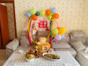 仕彩 宝宝开荤仪式装饰布置背景墙挂布六个月婴儿半岁气球派对氛围G款 实拍图