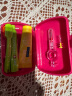 CURAPROX科瑞宝士瑞士进口旅行牙刷牙膏套装 轻巧折叠便携牙刷盒旅游露营 红盒（绿牙刷黄牙膏） 1支 一盒装 实拍图