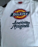 dickiesDickies 时尚字母LOGO印花短袖T恤 DK007087   白色 M 实拍图