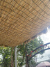 源优邦 芦苇帘竹帘窗帘卷帘遮阳窗帘遮光窗帘隔断草帘子定做装饰竹卷帘 黑线原色2米宽X2米高 实拍图