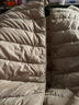 鸭鸭（YAYA）佟丽娅同款冬装羽绒服女短款羽绒内胆轻薄款内搭外穿休闲保暖外套 驼色 XL 170 实拍图