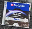 VerbatimVerbatim千年光盘4X BD-R  25GB可打印档案储存数据光盘 43823  5片装 实拍图