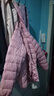 鸭鸭（YAYA）儿童轻薄羽绒服短款宝宝男女大小童保暖新款冬季童装外套D 粉色-YE3A803533T 150 实拍图