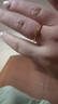 六桂福珠宝花朵黄金戒指小花戒足金999.9活口戒指礼物女七夕礼物 活口可调节 2.25g【JD发货京速达】 实拍图