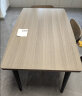 木月北欧餐桌椅现代简约大小户型橡胶木实木餐桌长方形饭桌 【1.4米】单餐桌 实拍图