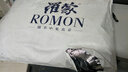 罗蒙（ROMON）棉衣男中长款冬季商务休闲男士外套中老年加厚保暖棉服爸爸装上衣 黑色 180/XL 实拍图