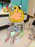 海豚星 DOLPHIN STAR儿童马桶坐便器小男孩女宝宝婴幼儿专用训练厕所家用便盆尿桶尿盆 青苹绿【经典款】 PVC软垫 实拍图