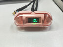 毕亚兹高音质电竞游戏无线蓝牙耳机智能电量显示入耳式降噪新款运动跑步超长续航音乐hifi音频直播粉色 实拍图