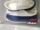 全洲狼【轻奢潮鞋】女鞋休闲鞋女学生板鞋女透气小白鞋女运动老爹鞋女 蓝色-A18 36 (230mm) 实拍图