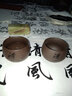 肖字和德水墨紫砂陶瓷功夫小茶杯套装茶碗品茗杯建单茶具紫砂斗笠主人茶盏 清风-水墨紫砂不倒杯 实拍图