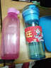 特百惠（Tupperware）水杯400ml晶彩茶韵随手杯学生运动防漏塑料杯车载便携杯子 400ml晴天蓝 实拍图