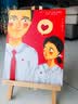 中盛画材 20*30棉质油画板油画布油画颜料油画画布油画画板画布亚麻油画框油画工具油画材料丙烯画板画材美术写生 实拍图