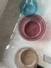 【三个装】宅一起加厚脸盆婴儿盆孕妇母婴盆3个装大号带把手塑料洗脸盆洗菜盆洗脚盆 加厚大中小3个【酒红+茶色+蓝色】 实拍图