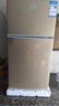 长城（GREAT WALL FRIDGE）家用迷你小冰箱小型冷冻冷藏保鲜宿舍出租房办公室节能省电双开门电冰箱 玫瑰金108L【一级能效 全国联保】 实拍图