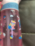 美国contigo康迪克 儿童吸管水杯夏季便携户外运动水杯450ml粉色HBC-STR141 实拍图