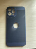 铭威达 苹果12散热手机壳透气网孔防摔硬壳手机保护套适用于iphone pro/max/mini 苹果12pro max（注意型号）-宝石蓝+钢化膜 实拍图