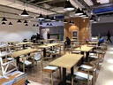 索盛 西餐厅桌椅 奶茶店桌椅牛角椅 快餐桌椅饭店 小吃店面馆麻辣烫桌椅咖啡店桌椅 牛角椅只有椅子 实拍图