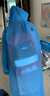 欣沁加厚款儿童雨衣户外旅行雨披 适合110-150CM儿童使用蓝色 实拍图