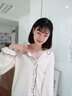 聚福品幸福三叶草银项链女足银999创意四叶草520情人节礼物送女友 足银（闪欧链项链+手链） 实拍图