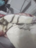 南极人（Nanjiren） 拉舍尔毛毯被盖毯冬季加厚双层婚庆超柔保暖单双人被子绒毯子 657豆沙灰 200*230cm约8斤 实拍图