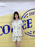 TULX睡衣女三件套夏季卡通短袖短裤长裤星星帕恰狗学生休闲家居服 KYX-50115#星星狗(三件套)【30】S M 80-100斤 实拍图