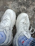靖飒老爹鞋男夏季休闲鞋子男韩版潮流小白鞋厚底增高运动跑步百搭男鞋 9603-白色 40 实拍图